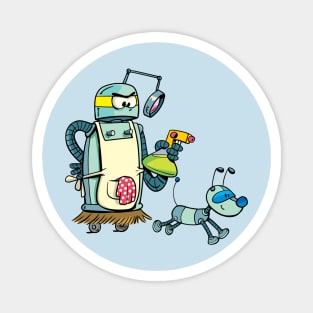 robot housekeeper Magnet